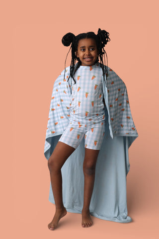 SPRING HARVEST CHECK DREAM BLANKET