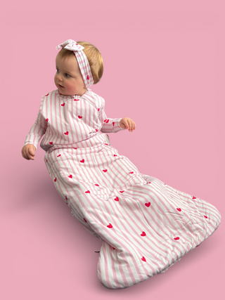 SWEETHEART STRIPES DREAM SLEEP SACK