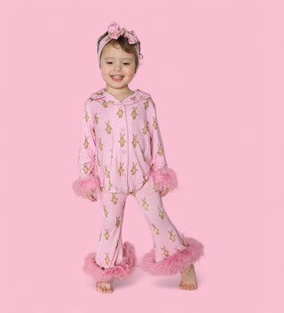 BLUSHIN' BUNNIES GIRL'S FLARE FEATHERED DREAM SET