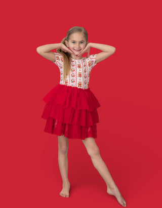 BERRY BEAR BLISS DREAM TUTU DRESS