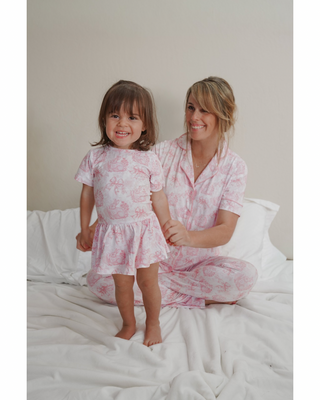 BLUSH BUNNY TOILE WOMEN'S DREAM FLARE SET