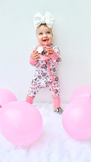 DISCO BIRTHDAY GIRL DREAM ROMPER