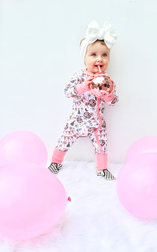 DISCO BIRTHDAY GIRL DREAM ROMPER