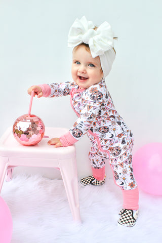 DISCO BIRTHDAY GIRL DREAM ROMPER