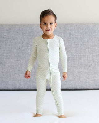 SAGE WAVY CHECKERS DREAM SET