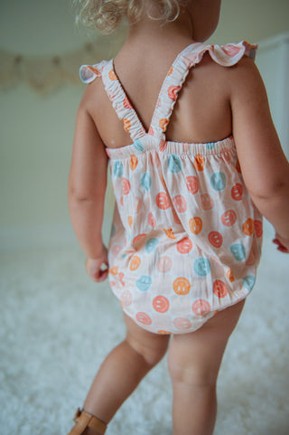 HAPPY DAYZZZ BUBBLE ROMPER