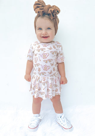 TEA TIME DREAM BODYSUIT DRESS