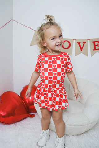 LOVE CHECKZZZ EXCLUSIVE DREAM BODYSUIT DRESS