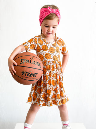 GAME TIME DREAM RUFFLE DRESS