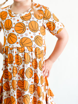 GAME TIME DREAM RUFFLE DRESS