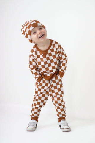 COPPER CHECKERS DREAM JOGGER