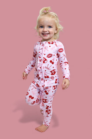 SEALED WITH LOVE DREAM RUFFLE ROMPER