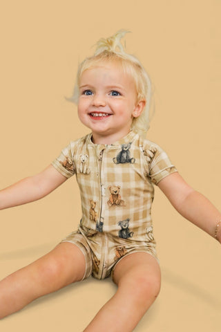 TEDDY CHECK DREAM SHORTIE