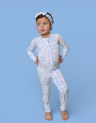 BLUEBELL EASTER TOILE DREAM ROMPER