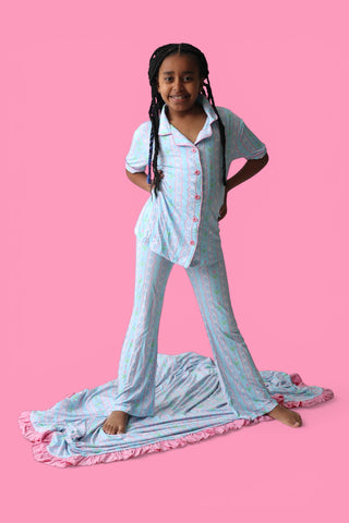 WHIMSY TULIP DREAM GIRL'S FLARE SET