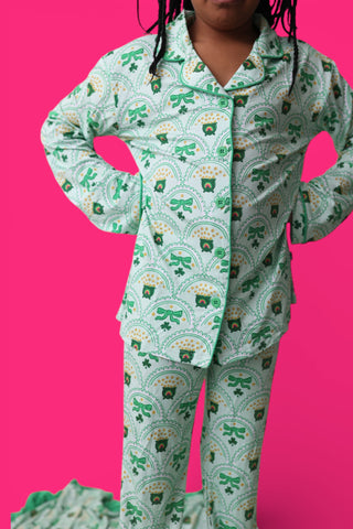 CLOVER & COINS DREAM GIRL'S FLARE SET