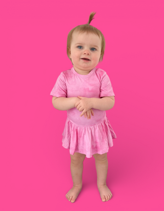 PINK DAYDREAM DREAM BODYSUIT DRESS