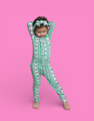 LUCKY RAINBOW RIBBONS DREAM RUFFLE ROMPER