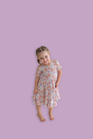 EXCLUSIVE FULL BLOOM DREAM RUFFLE DRESS