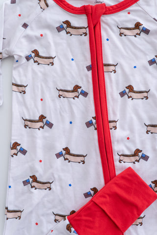 PRESTON'S AMERICAN PUPS DREAM ROMPER