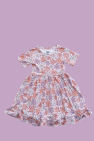 EXCLUSIVE FULL BLOOM DREAM RUFFLE DRESS