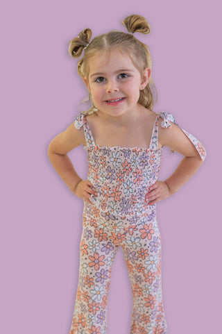 EXCLUSIVE FULL BLOOM DREAM SMOCKED FLARE SET