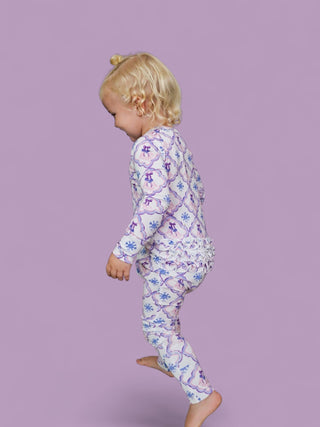 ICY WONDERLAND DREAM RUFFLE ROMPER