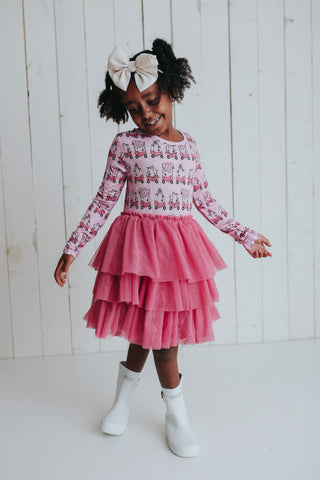 PINK LITTLE CHRISTMAS DREAM TUTU DRESS