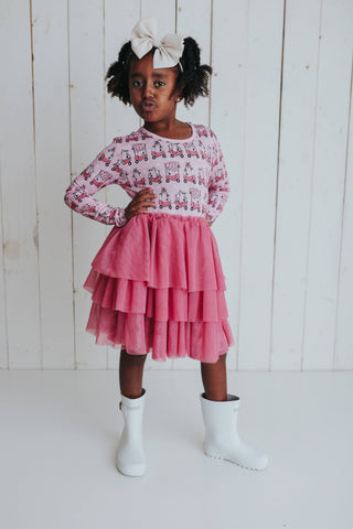 PINK LITTLE CHRISTMAS DREAM TUTU DRESS