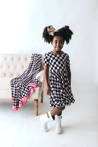 CHECK YES JULIET EXCLUSIVE DREAM RUFFLE DRESS