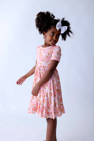 FLOWER CHILD DREAM RUFFLE DRESS