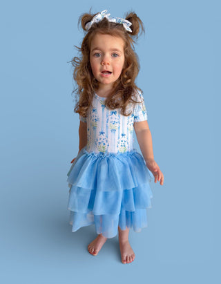 HEIRLOOM BLUE BLOOMS DREAM TUTU DRESS