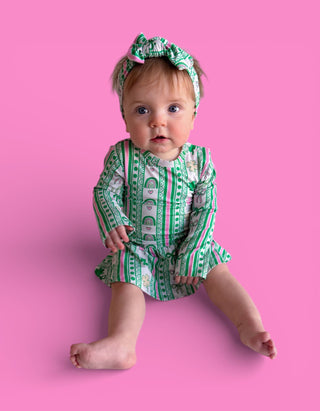 LUCKY RAINBOW RIBBONS DREAM BODYSUIT DRESS