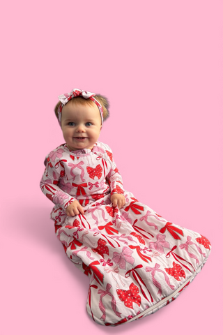 BE MINE BOWS DREAM SLEEP SACK