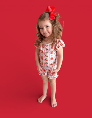BERRY BEAR BLISS DREAM RUFFLE SHORT SET