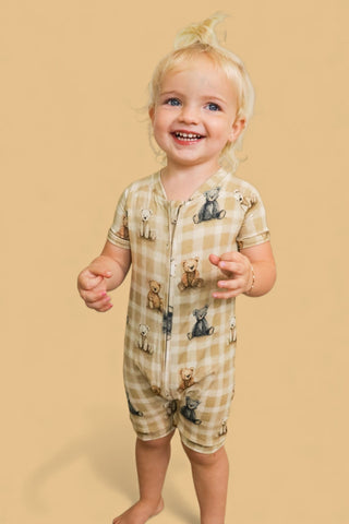 TEDDY CHECK DREAM SHORTIE