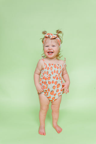 PEACHY-KEEN DREAM BUBBLE ROMPER