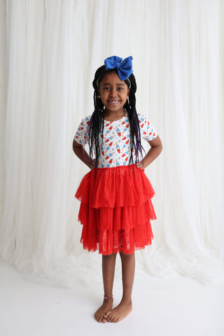 LITTLE MISS FIRECRACKER DREAM TUTU DRESS