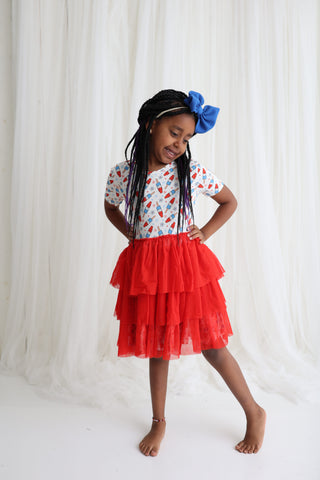 LITTLE MISS FIRECRACKER DREAM TUTU DRESS