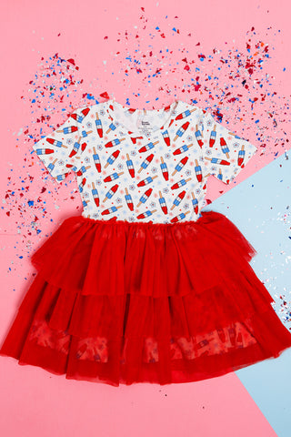 LITTLE MISS FIRECRACKER DREAM TUTU DRESS