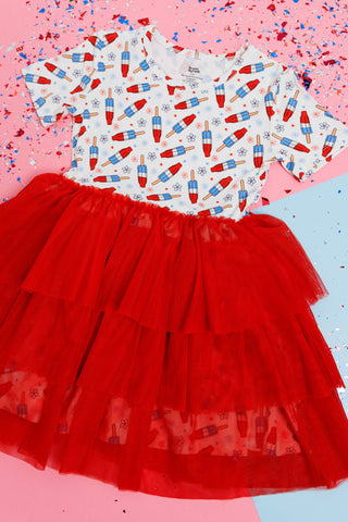 LITTLE MISS FIRECRACKER DREAM TUTU DRESS