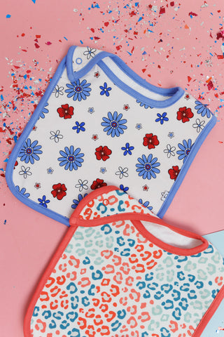 EXCLUSIVE FREEDOM BLOOMS DREAM BABY BIB (PACK)