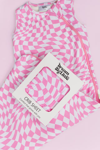 BUBBLEGUM WAVEY CHECKERS DREAM SLEEP SACK