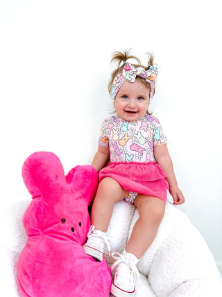 PEEPS FOR DAISIES DREAM TUTU BODYSUIT DRESS