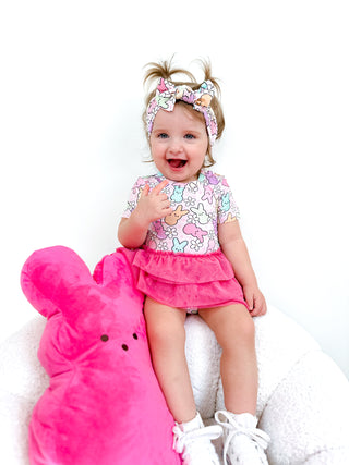 PEEPS FOR DAISIES DREAM TUTU BODYSUIT DRESS