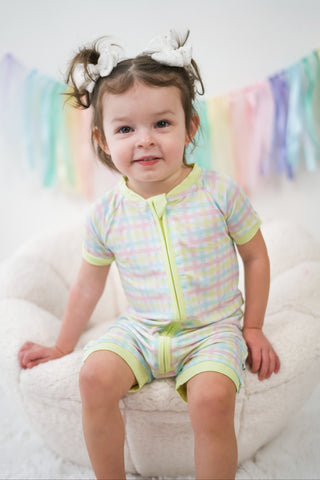 SPRING GINGHAM DREAM SHORTIE