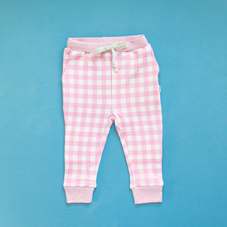 TAFFY PINK GINGHAM DREAM JOGGER