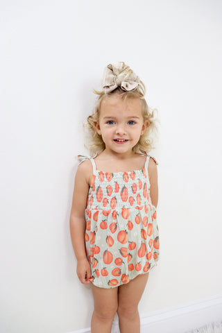 PEACHY-KEEN DREAM BUBBLE ROMPER