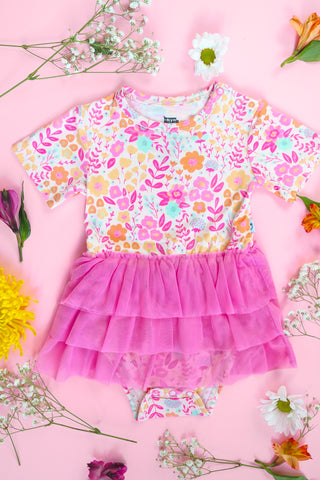 GARDEN TREASURES DREAM TUTU BODYSUIT DRESS