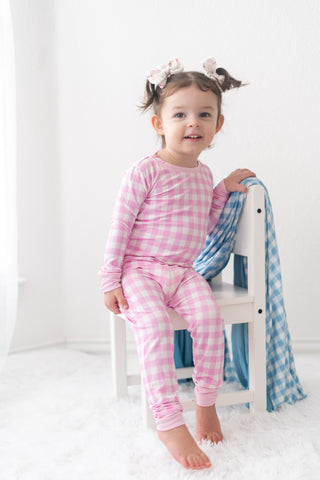 TAFFY PINK GINGHAM DREAM SET